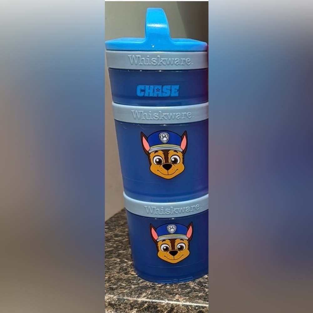 Chase Whiskware Blue Paw Patrol Snack Container